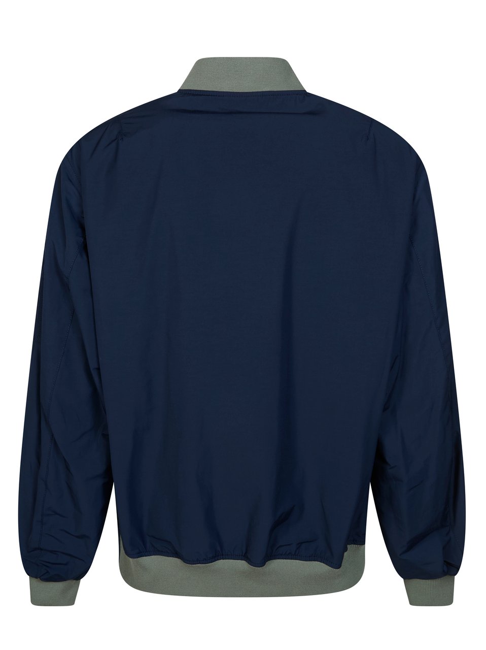 DEPARTMENT5 Men Reversible Ribbed Trim Bomber Jacket Zwart