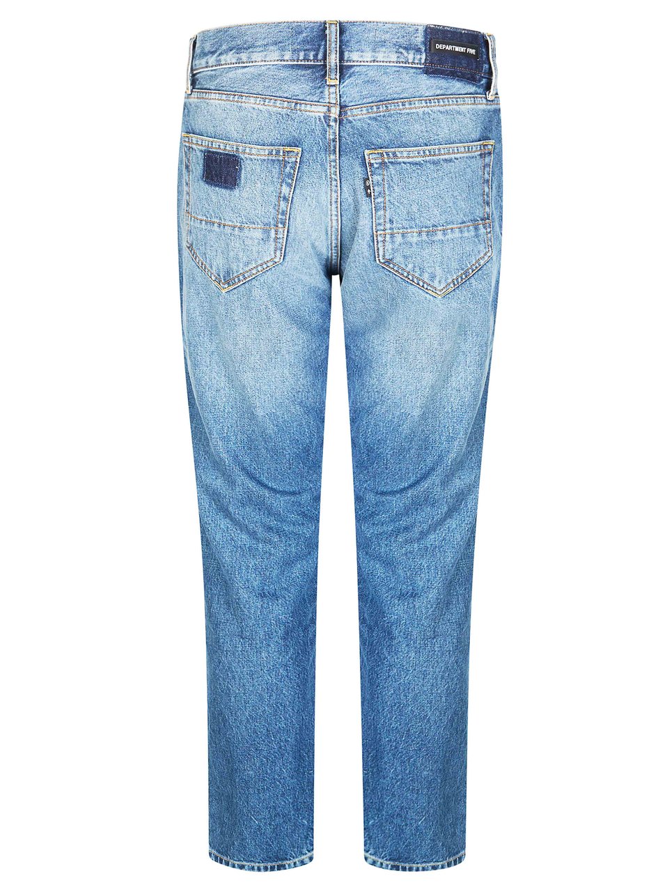 DEPARTMENT5 Men Faded Blue Distressed Jeans Blauw