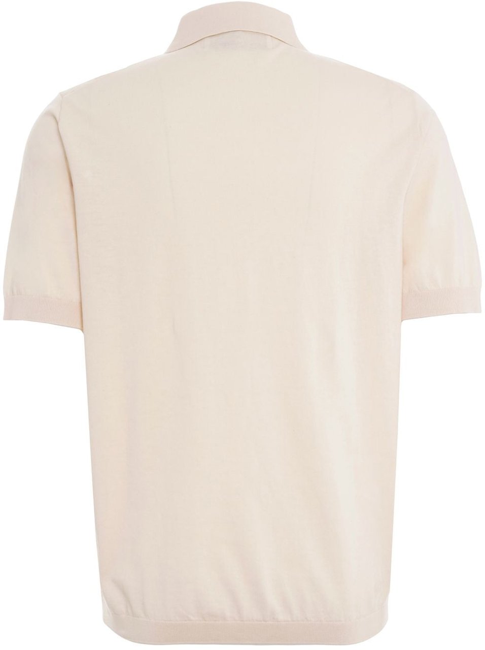 DEPARTMENT5 Cotton-silk blend polo Beige