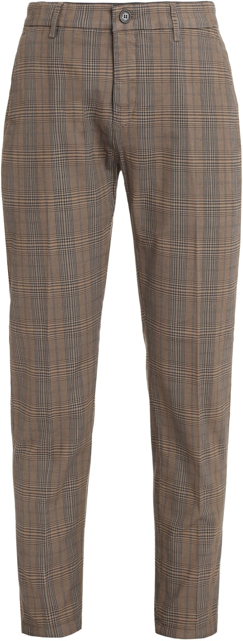 DEPARTMENT5 Stretch cotton chino trousers Bruin