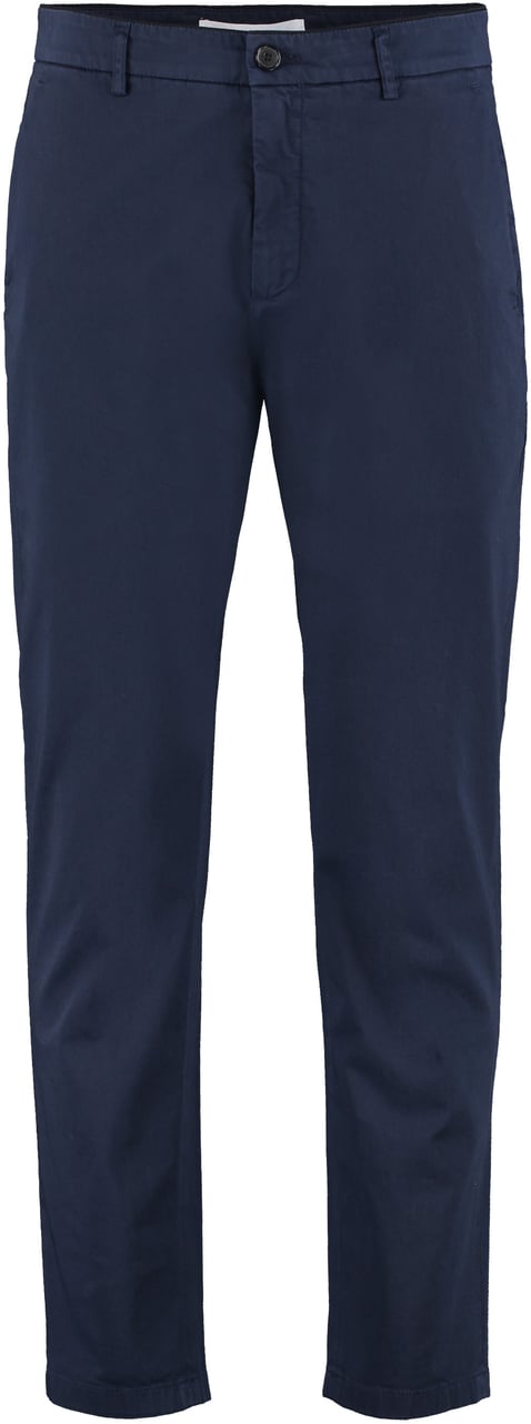 DEPARTMENT5 Prince stretch cotton chino trousers Blauw