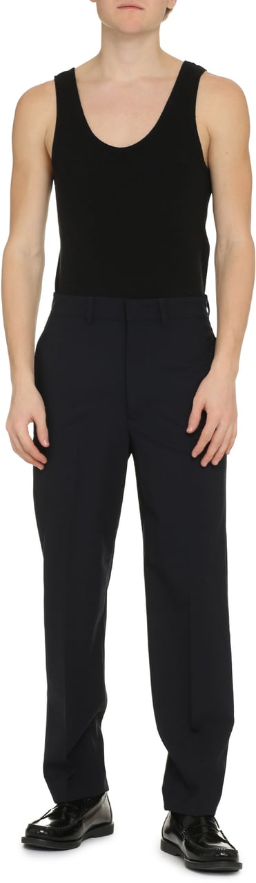 DEPARTMENT5 E-Motion Wool blend trousers Blauw