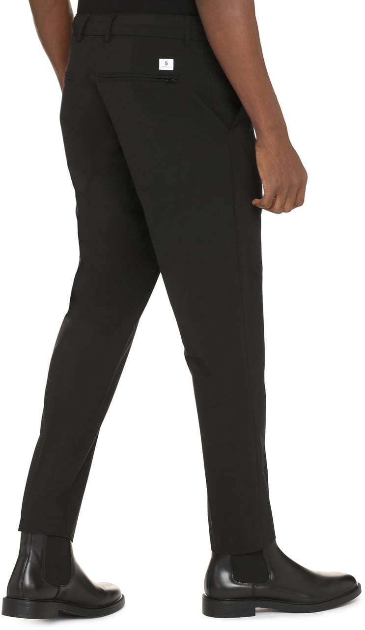 DEPARTMENT5 Wool blend trousers Zwart