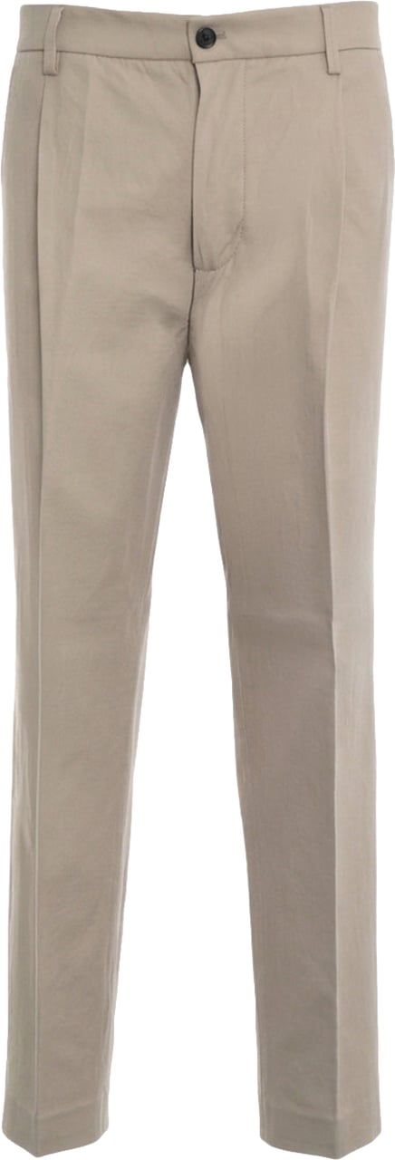 DEPARTMENT5 Cotton blend chino pants Beige