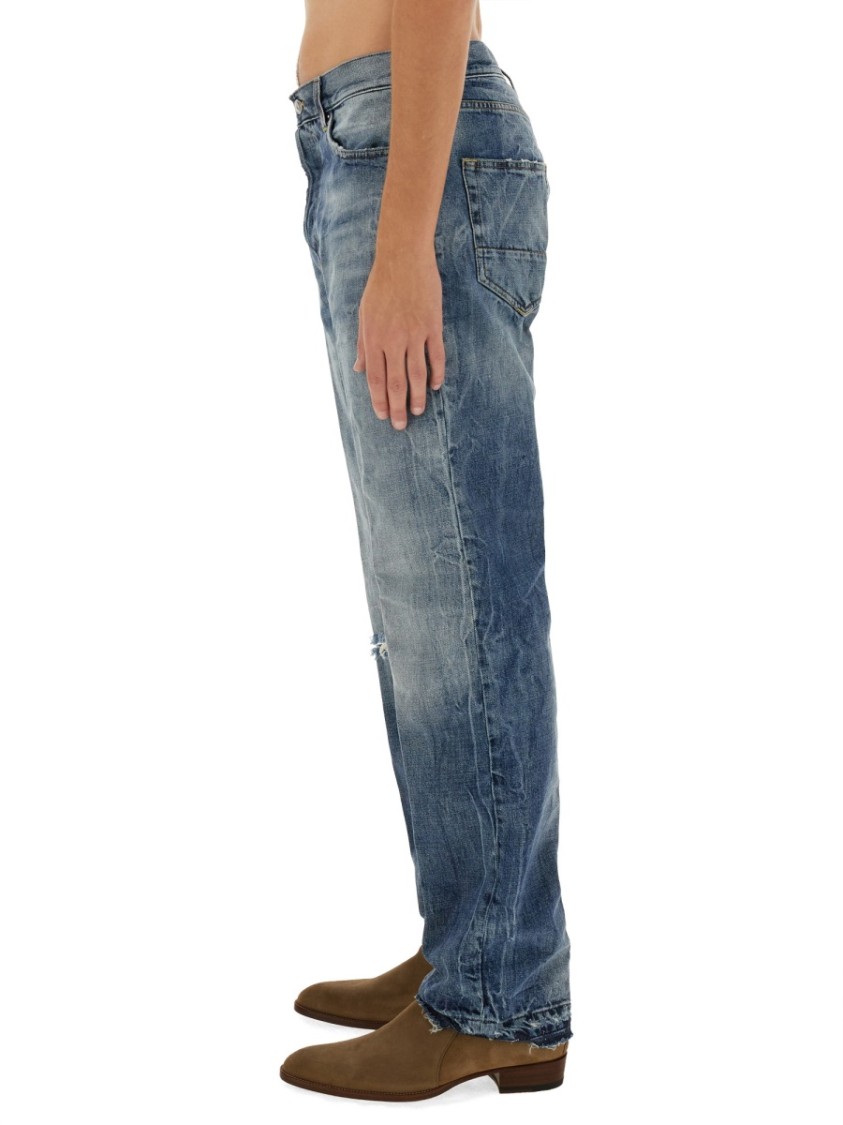DEPARTMENT5 Classic Straight-Leg Denim Jeans Blauw