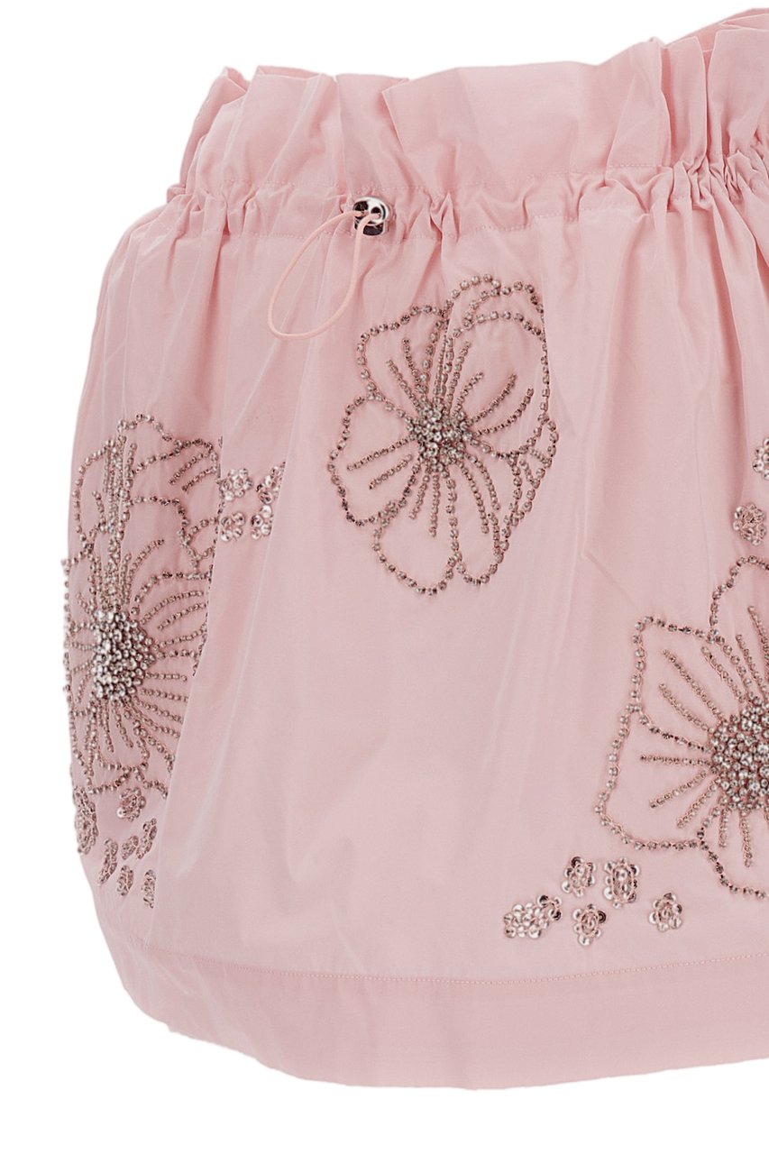 Des Phemmes Parachute Mini Skirt Roze