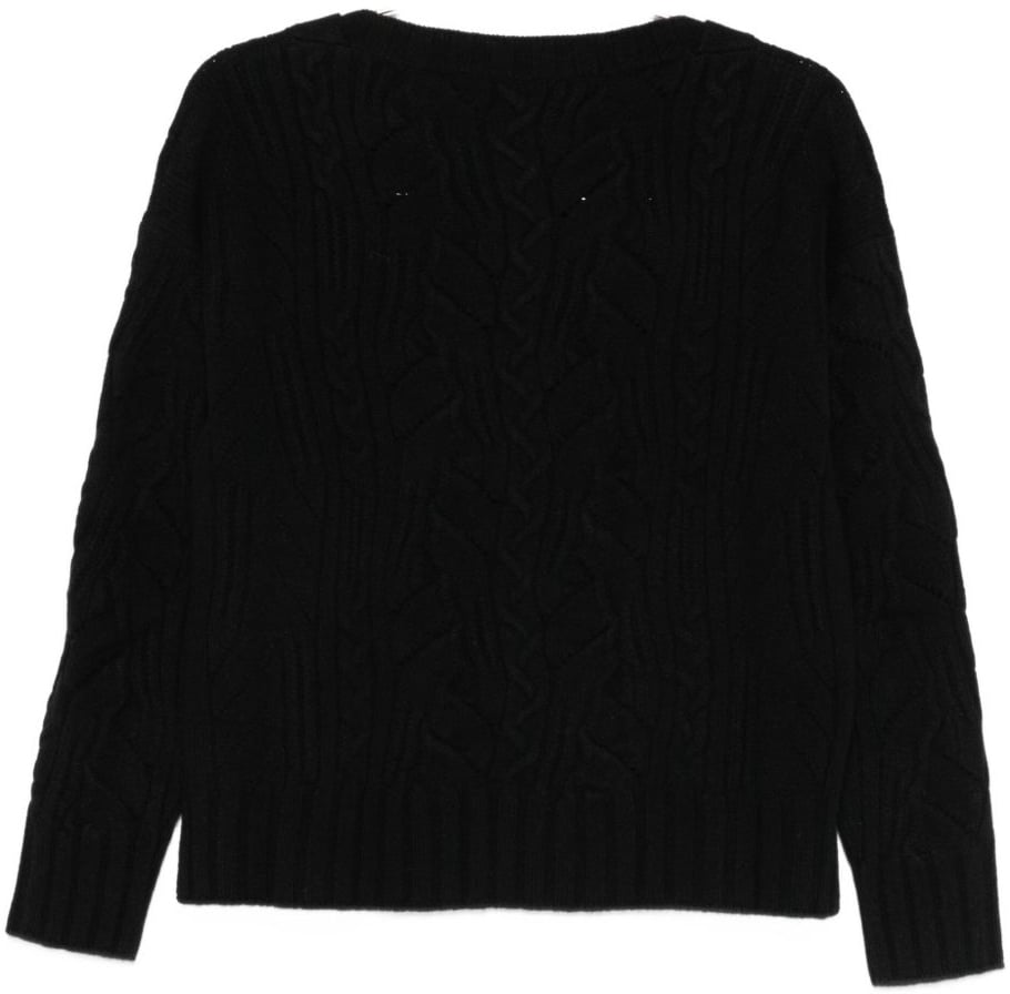 D-Exterior Sweaters Black Zwart