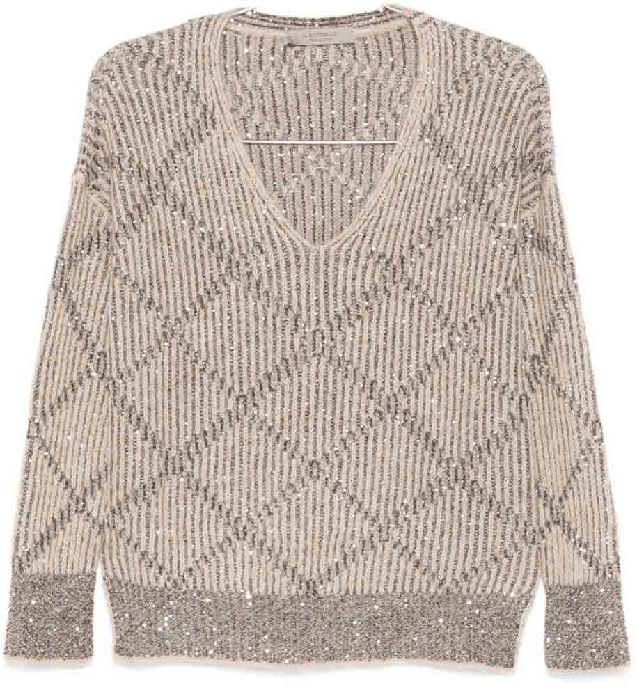 D-Exterior Sweaters Beige Beige