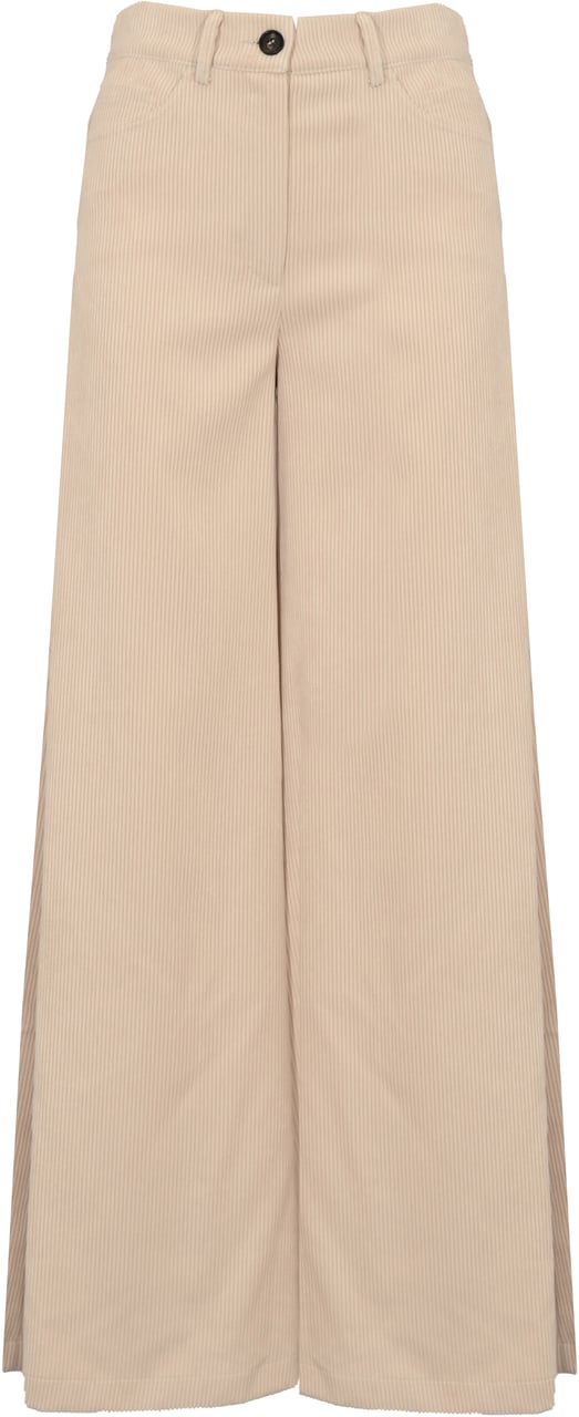 D-Exterior Trousers Latte Bruin