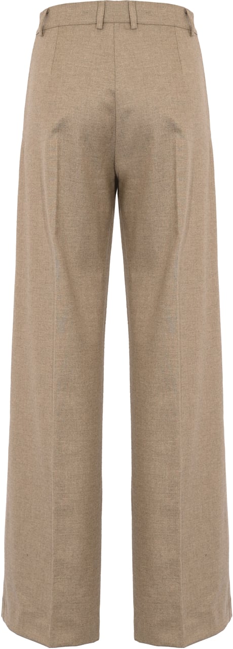 D-Exterior Trousers Visone Bruin