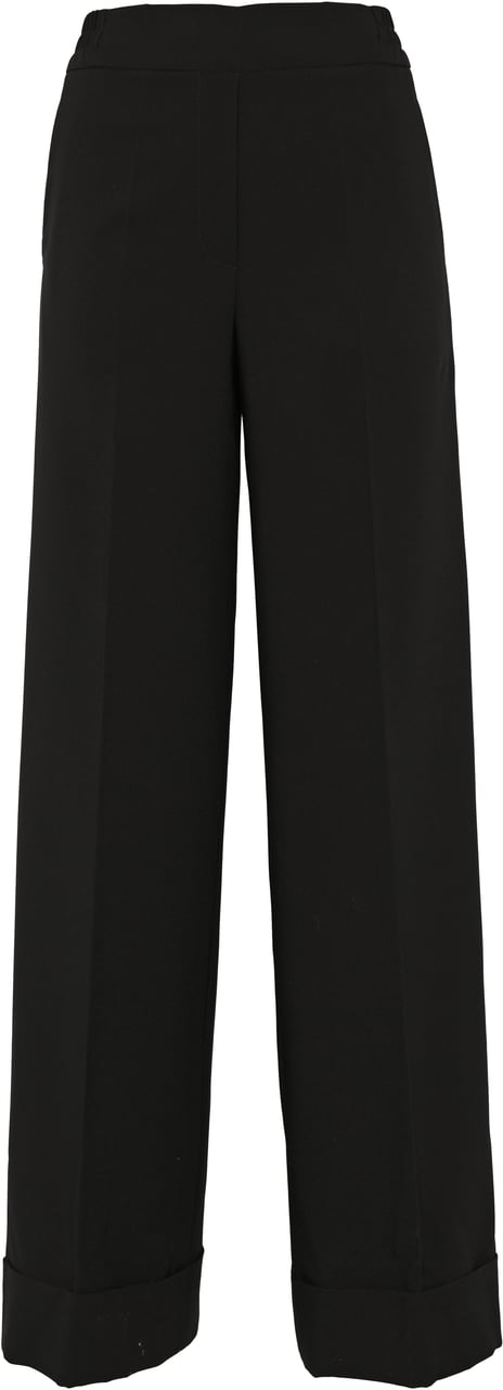 D-Exterior Trousers Black Zwart