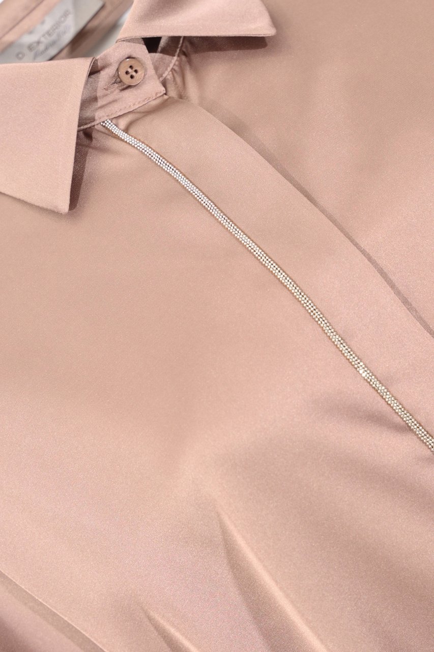 D-Exterior Shirts Mocha Taupe