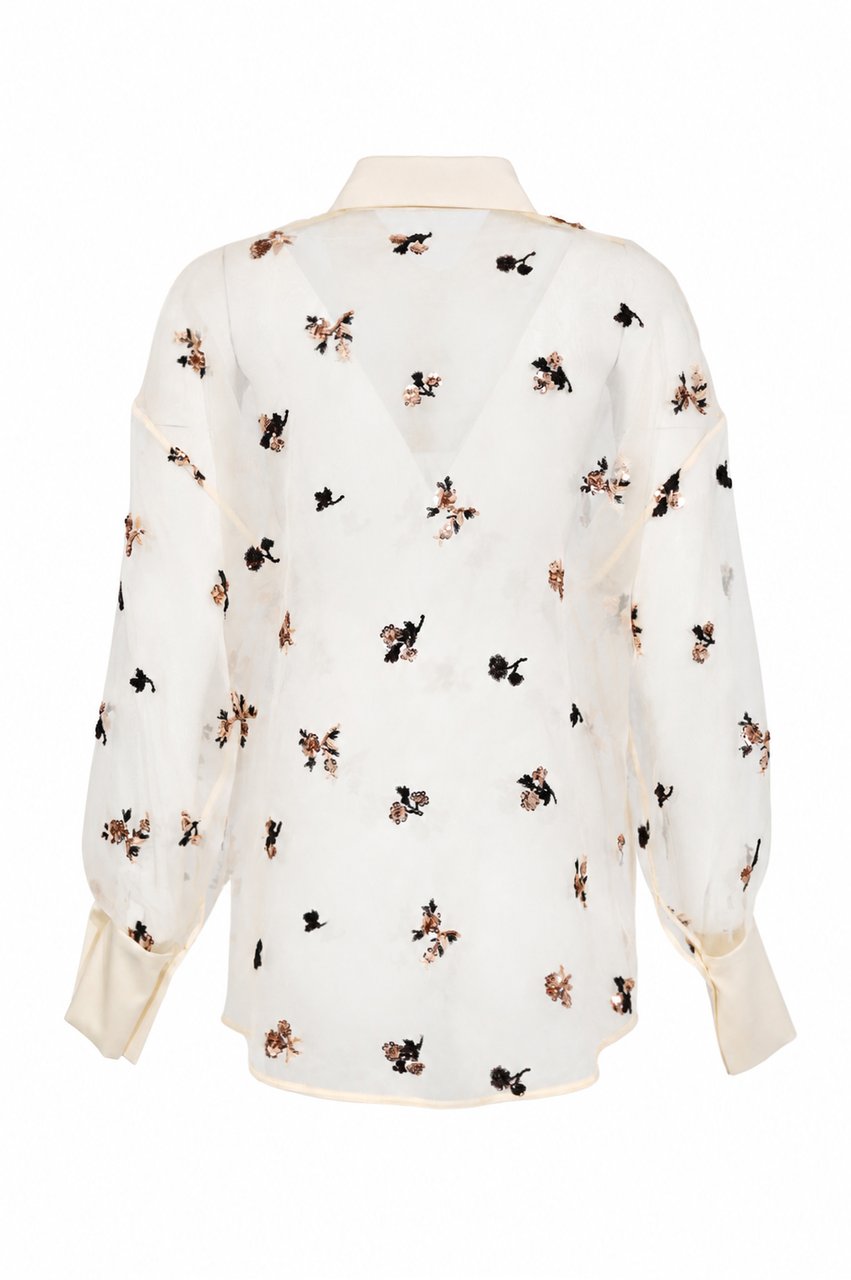 D-Exterior Shirts Avorio Wit