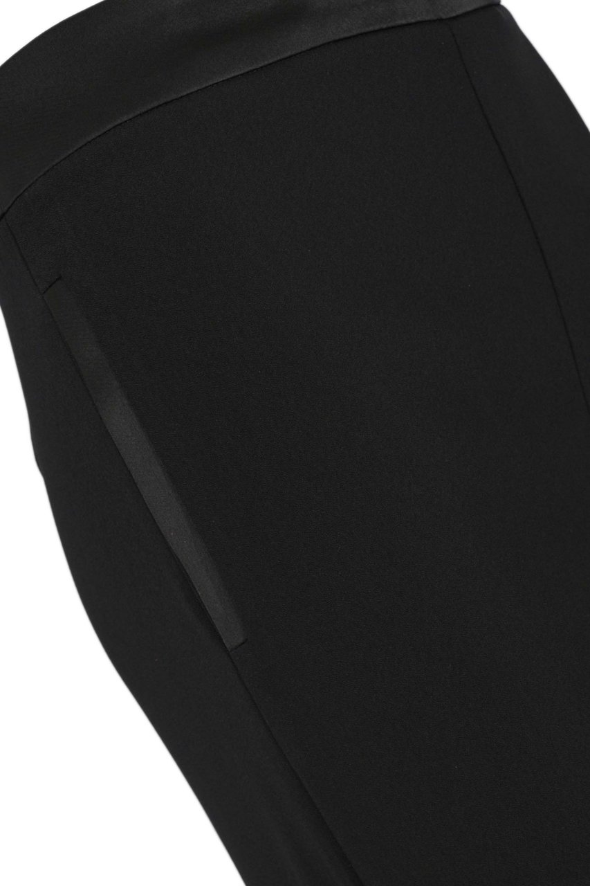 D-Exterior Trousers Black Zwart