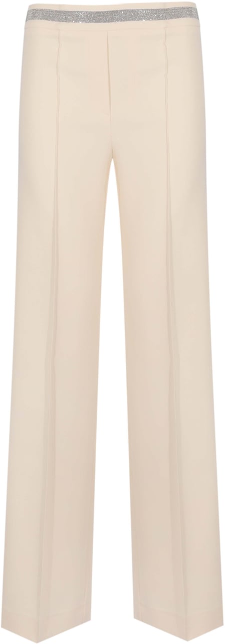 D-Exterior Trousers Ivory Wit