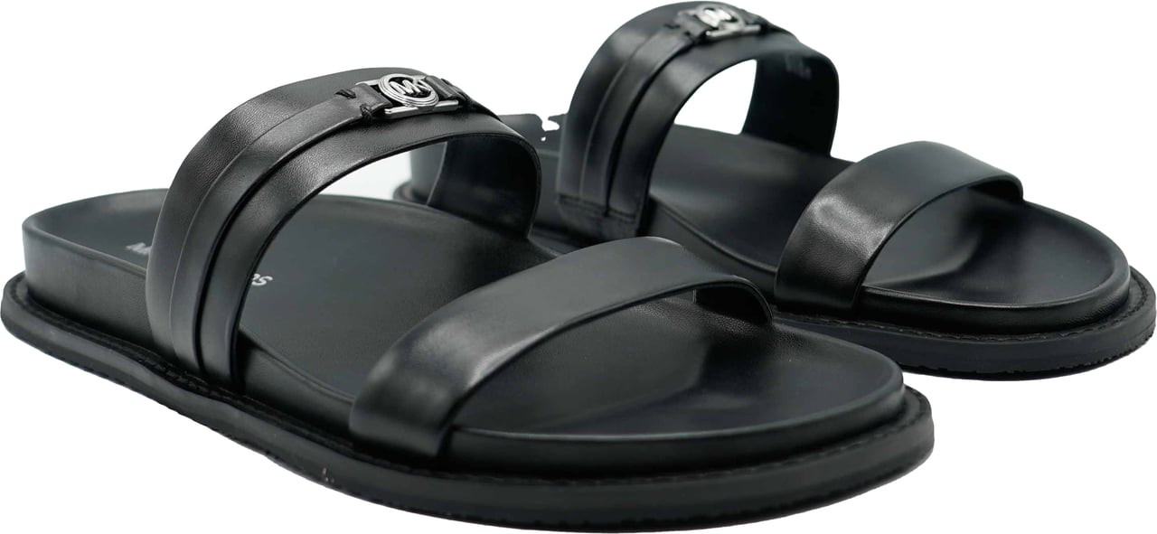 Michael Kors Mandy Flat Sandal Black Zwart