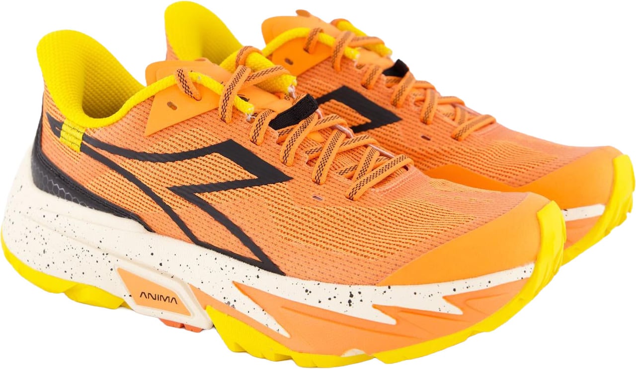 Diadora Dames Sestriere-xt 2 Sneaker Oranje Geel