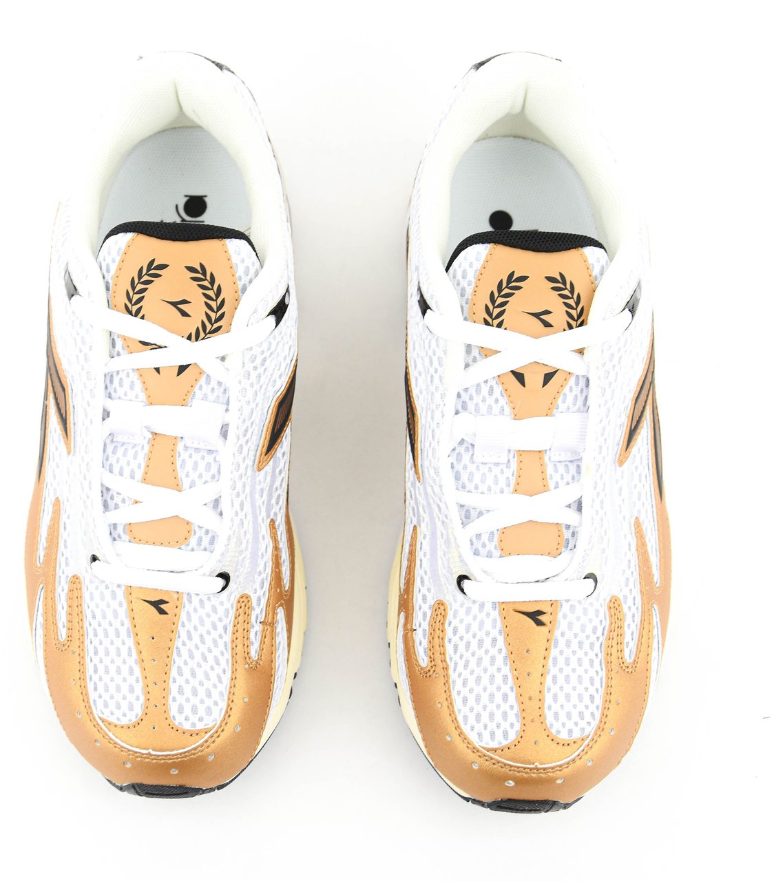 Diadora Mythos Propulsion 280 White Black Gold Wit