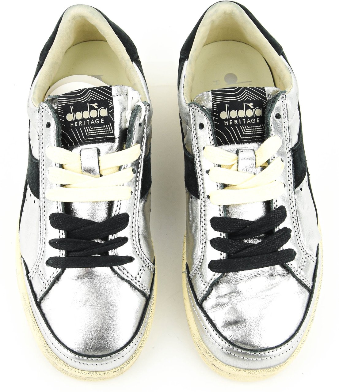 Diadora Prestige Sneaker Metal Used Silver Zilver