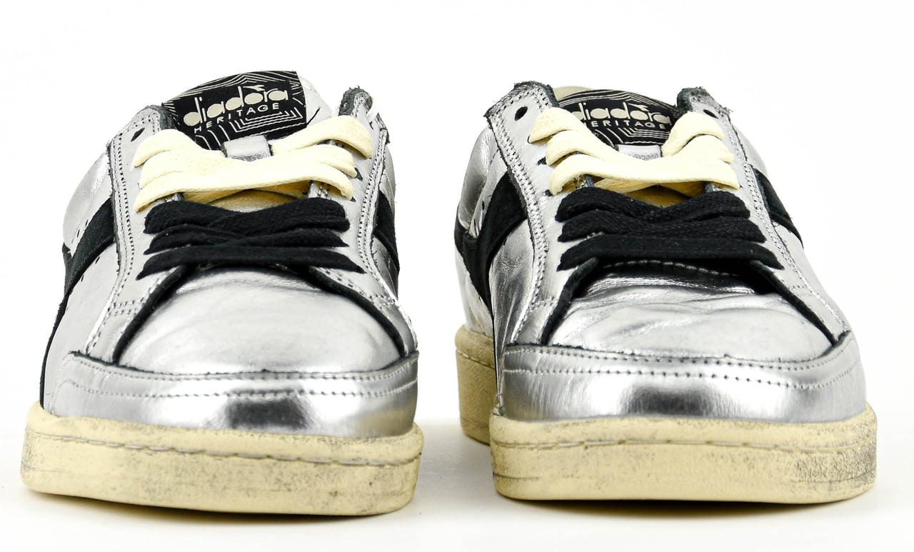 Diadora Prestige Sneaker Metal Used Silver Zilver