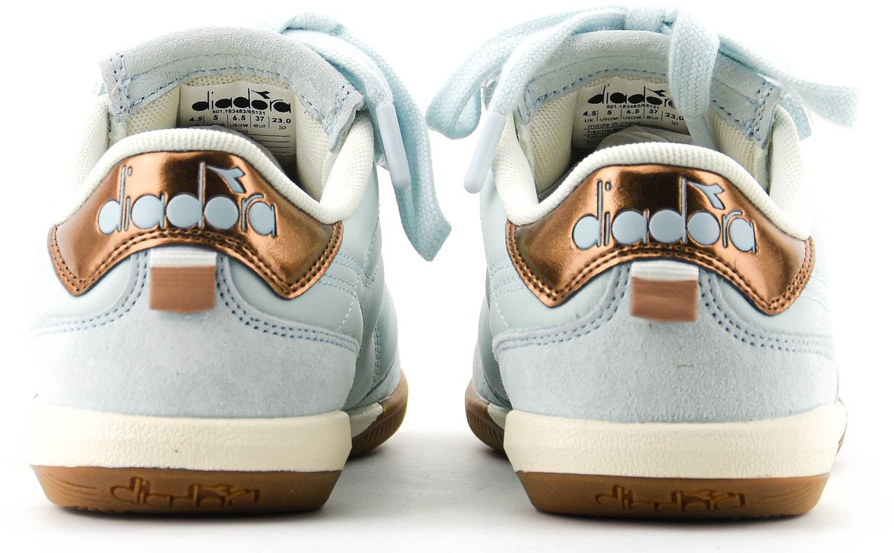 Diadora Gold Indoor Baby Blue Blauw