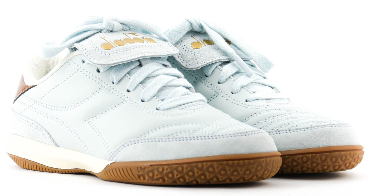 Diadora Gold Indoor Baby Blue Blauw