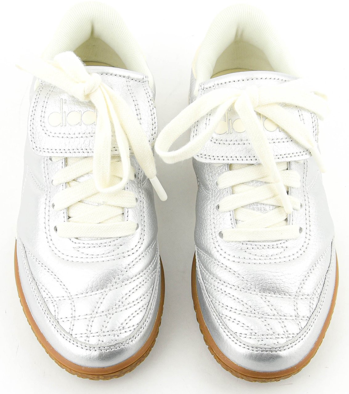 Diadora Gold Indoor Silver Zilver