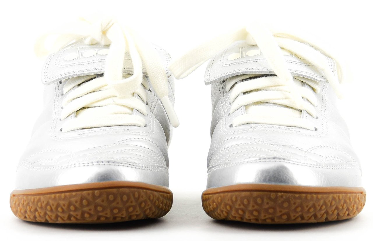 Diadora Gold Indoor Silver Zilver