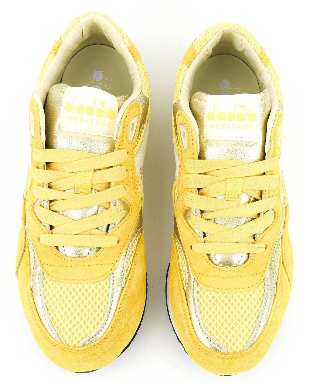 Diadora Equipe Revenge Bamboo Yellow Geel
