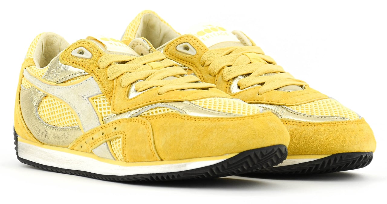 Diadora Equipe Revenge Bamboo Yellow Geel