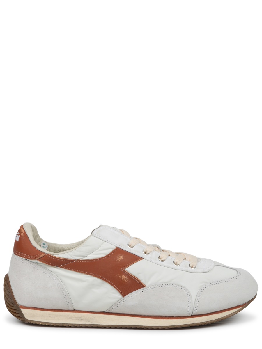 Diadora Equipe Vela Sw Suede Overlays Sneakers Wit