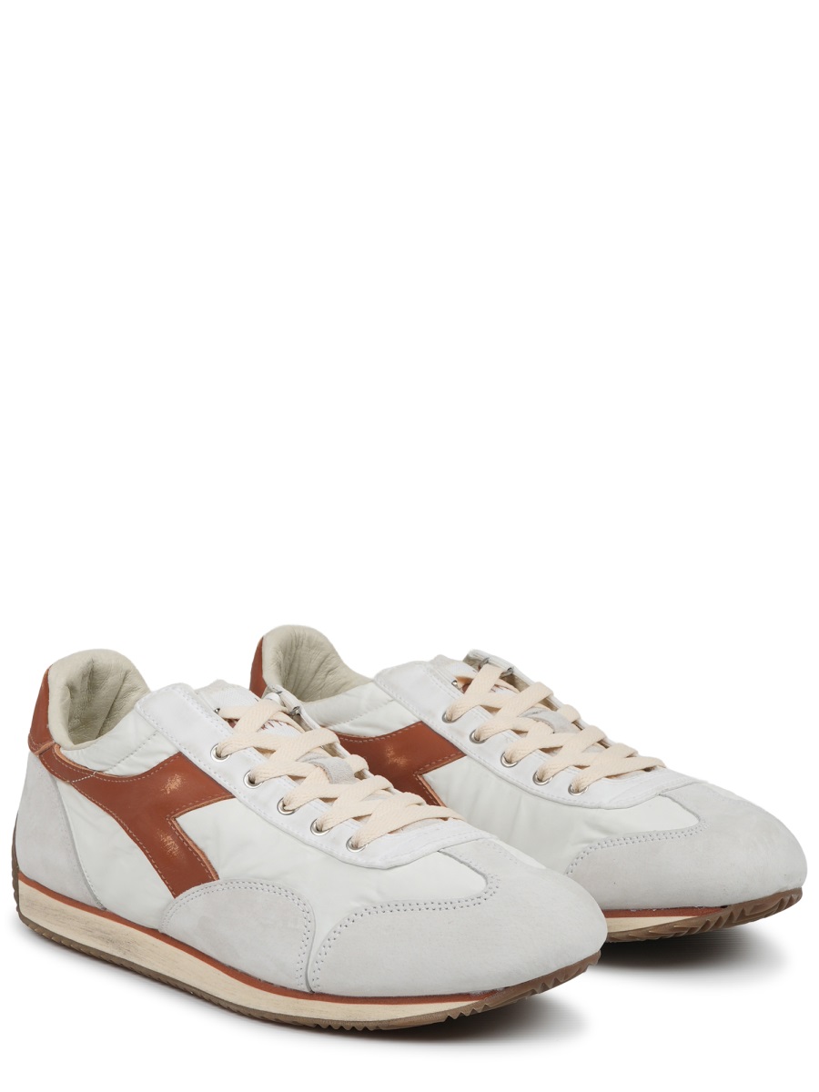 Diadora Equipe Vela Sw Suede Overlays Sneakers Wit
