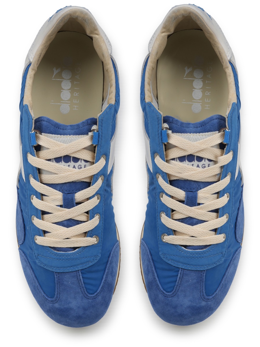 Diadora Equipe Vela Sw Suede Sneakers Blauw