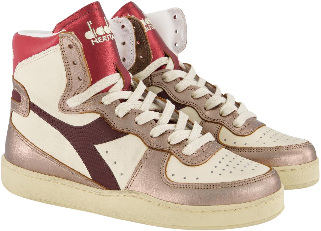 Diadora Dames Mi Basket Metallic Multi Metallic