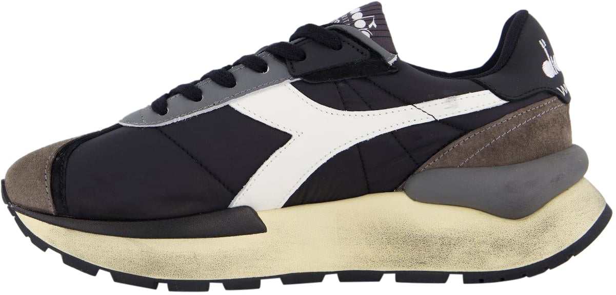Diadora Dames Mercury Elite Sneaker Zwart Zwart