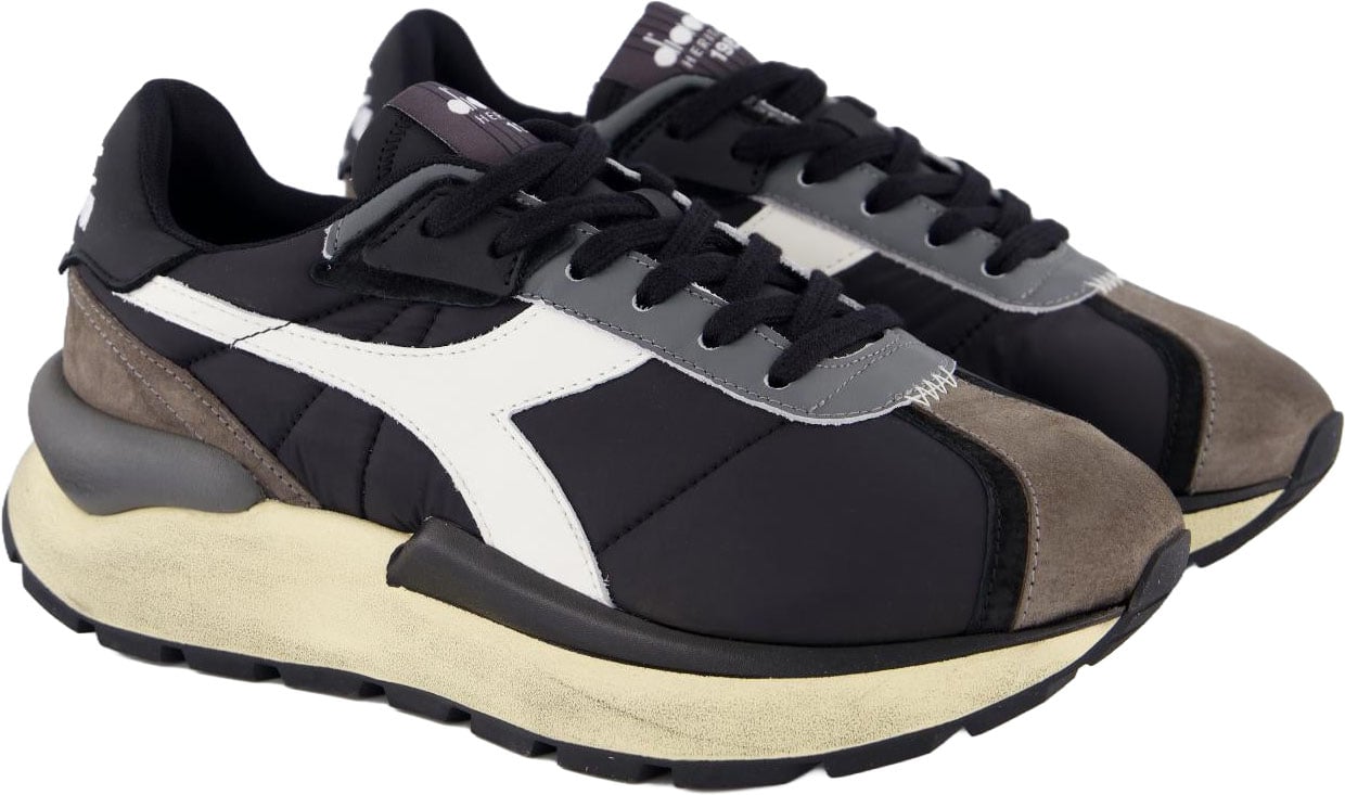 Diadora Dames Mercury Elite Sneaker Zwart Zwart