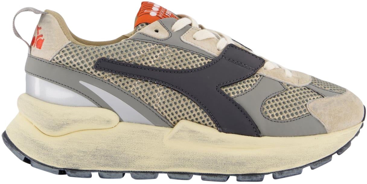 Diadora Dames Mercury Elite Sneaker Grijs Grijs