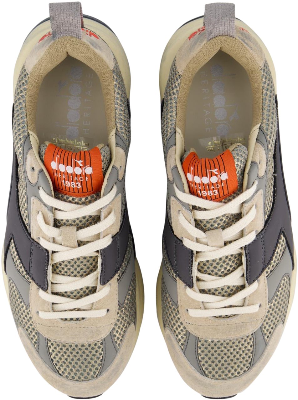 Diadora Dames Mercury Elite Sneaker Grijs Grijs