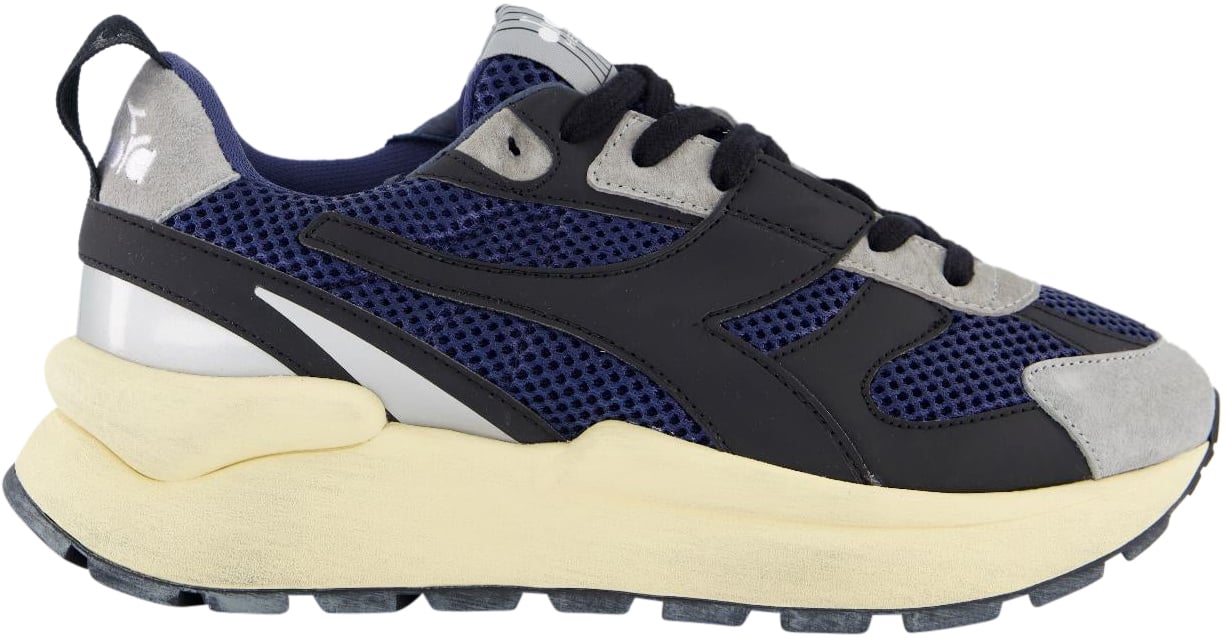 Diadora Dames Mercury Elite Sneaker Zwart Zwart