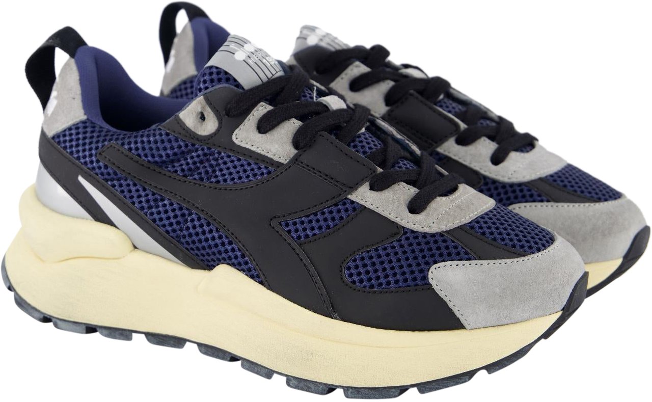 Diadora Dames Mercury Elite Sneaker Zwart Zwart