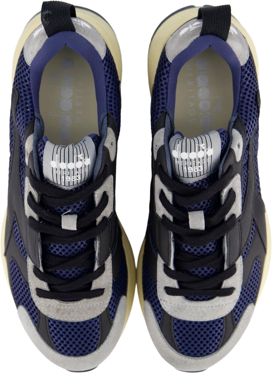 Diadora Dames Mercury Elite Sneaker Zwart Zwart