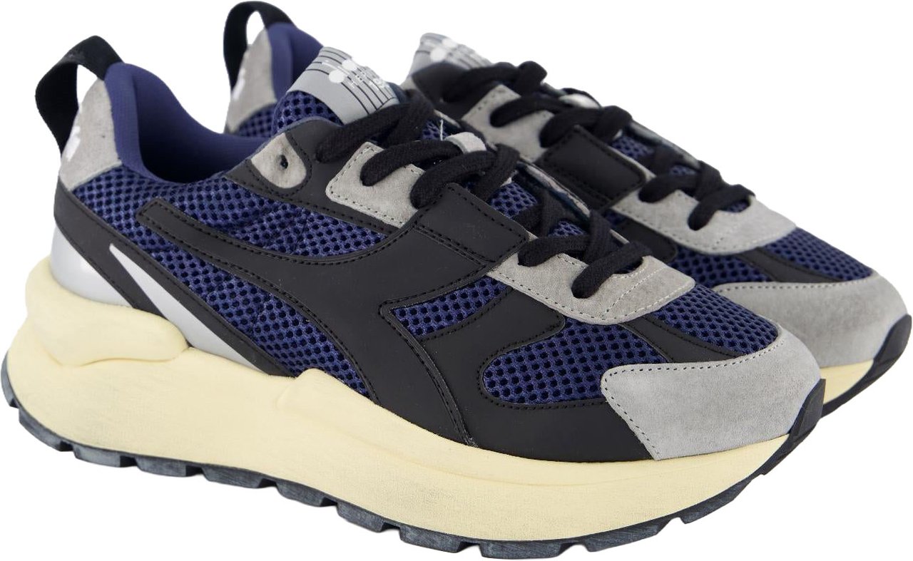 Diadora Dames Mercury Elite Sneaker Zwart Zwart