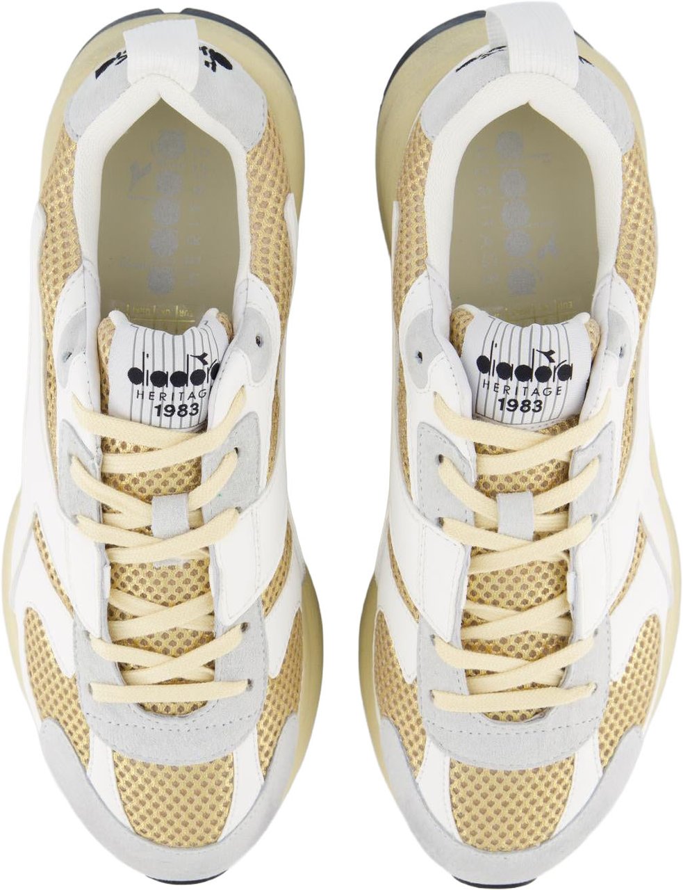 Diadora Dames Mercury Elite Sneaker Beige Beige