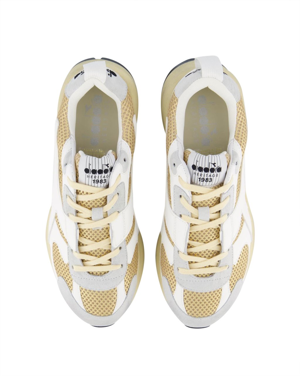 Diadora Dames Mercury Elite Sneaker Beige Beige