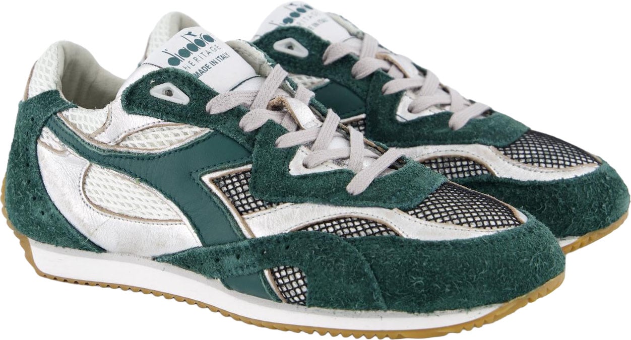 Diadora Dames Equipe Revenge Italia Used sneakers Groen