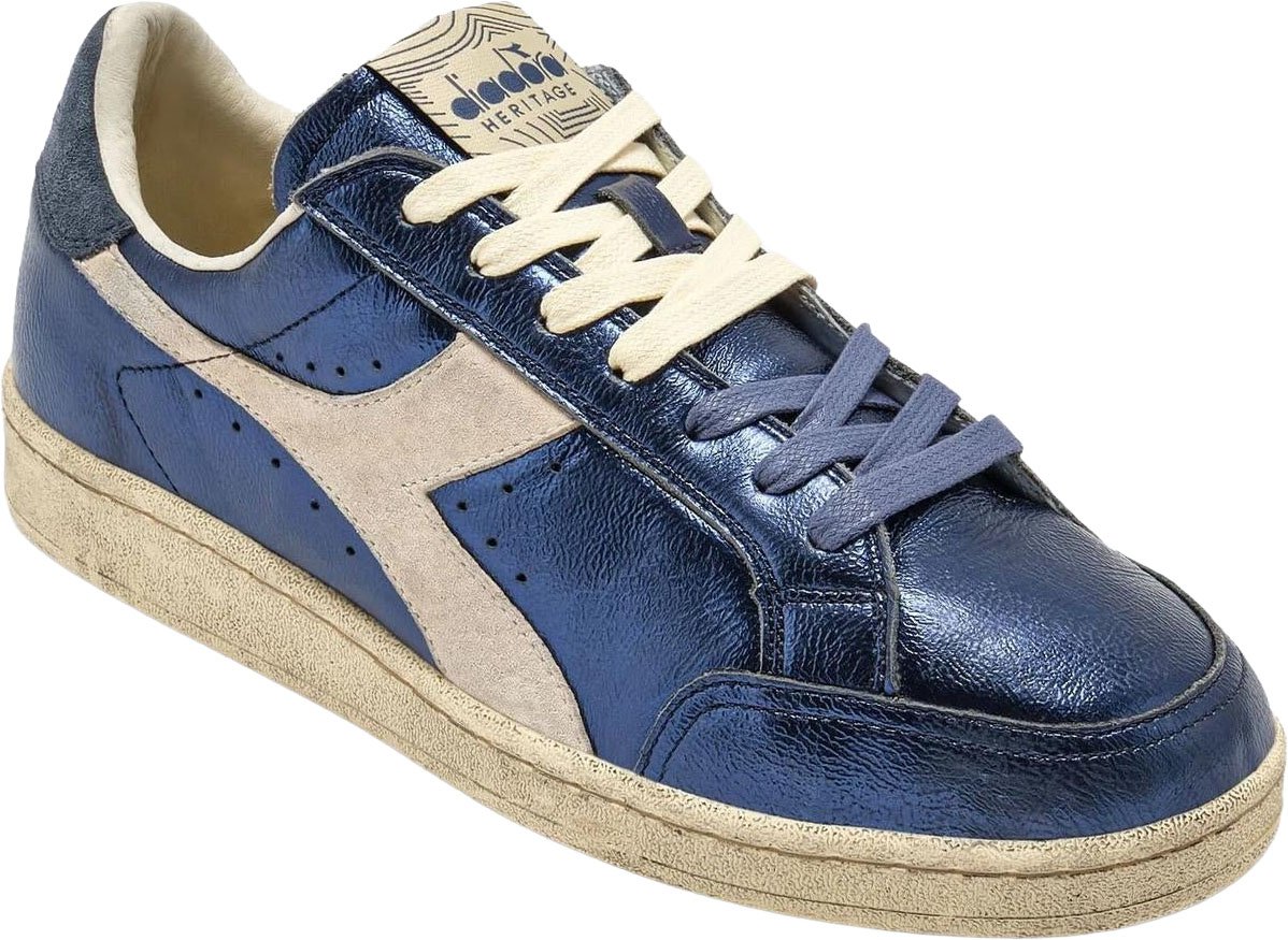 Diadora Dames Prestige Used Sneaker Blauw Blauw