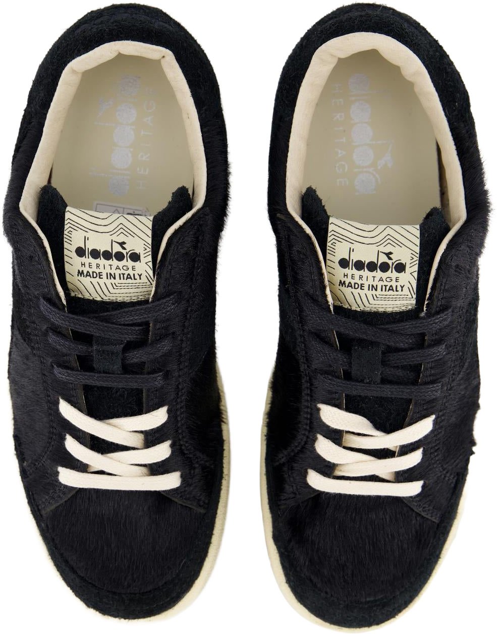 Diadora Dames Prestige Lux Italia sneakers Zwart