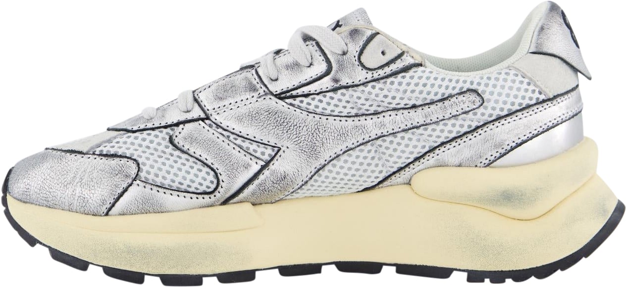 Diadora Dames Mercury Elite Sneaker Zilver Metallic