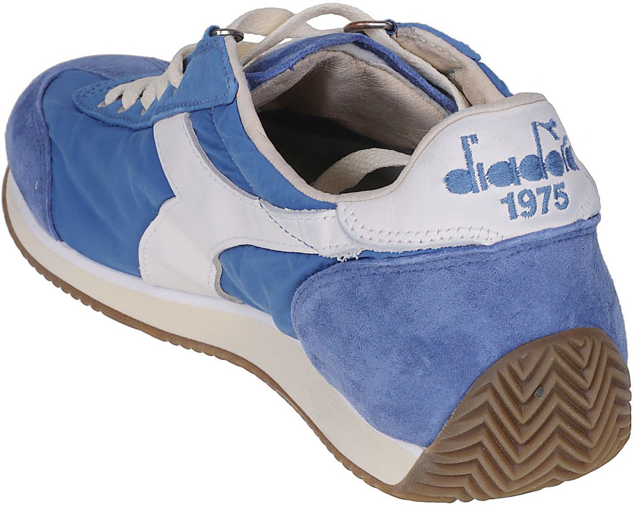 Diadora Equipe Vela Stone Wash Sneakers Blue Blauw
