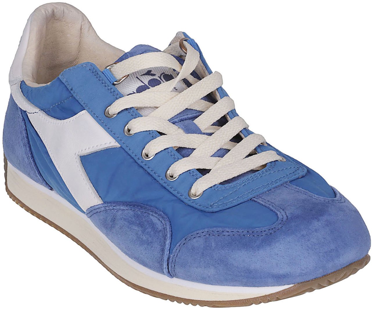 Diadora Equipe Vela Stone Wash Sneakers Blue Blauw